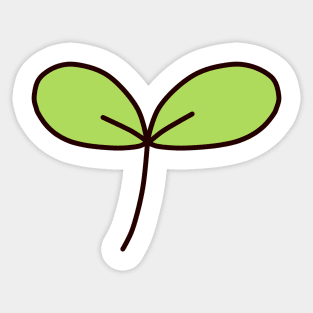 Kawaii Plant Sprout Sticker